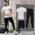 Classic hook white reflective strip three-piece set