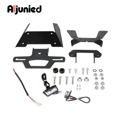 Kawasaki Ninja250R Ex250R Modified Folding: License plate holder/license plate holder