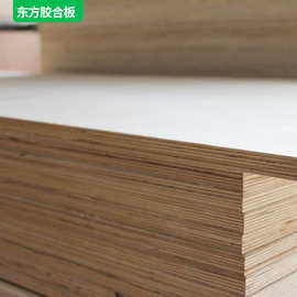 厂家供应胶合板建筑模板 托盘包装箱用板材 1.22*2.44模板