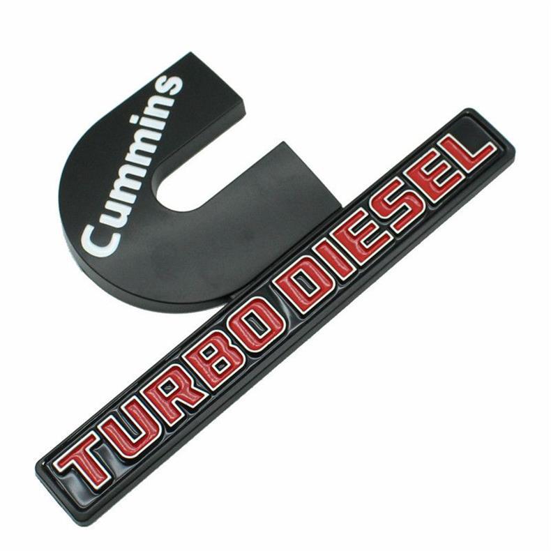 Suitable for Dodge pickup CUMMINS logo RAM 1500 2500 pickup sticker ABS modified side label