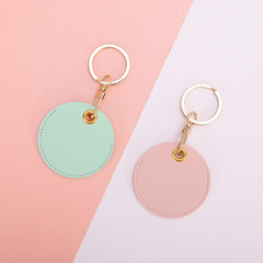 Personal Creative Access Card Holder Round Water Drop Sensing Community Elevator Card Protector Keychain Card Case Gift