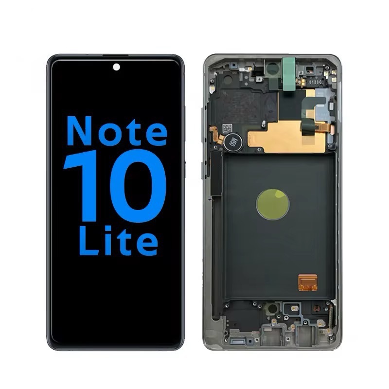 Aplicable a Samsung Note10 Lite teléfono LCD Panel Assembly samnote10 Lite