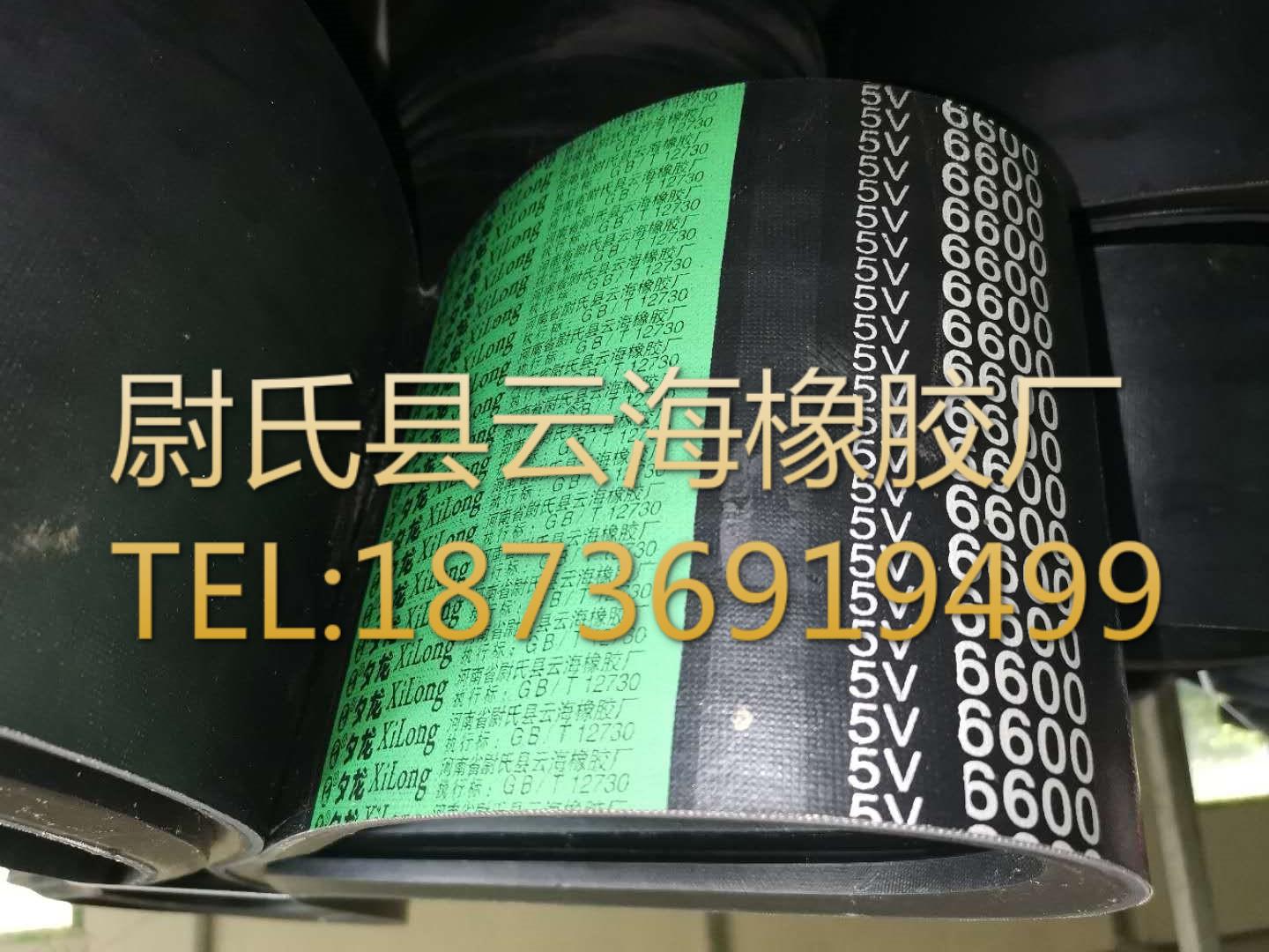 5V联组-6600 窄V联组带  5V联组三角带  砖厂用5V联组带 机械设备