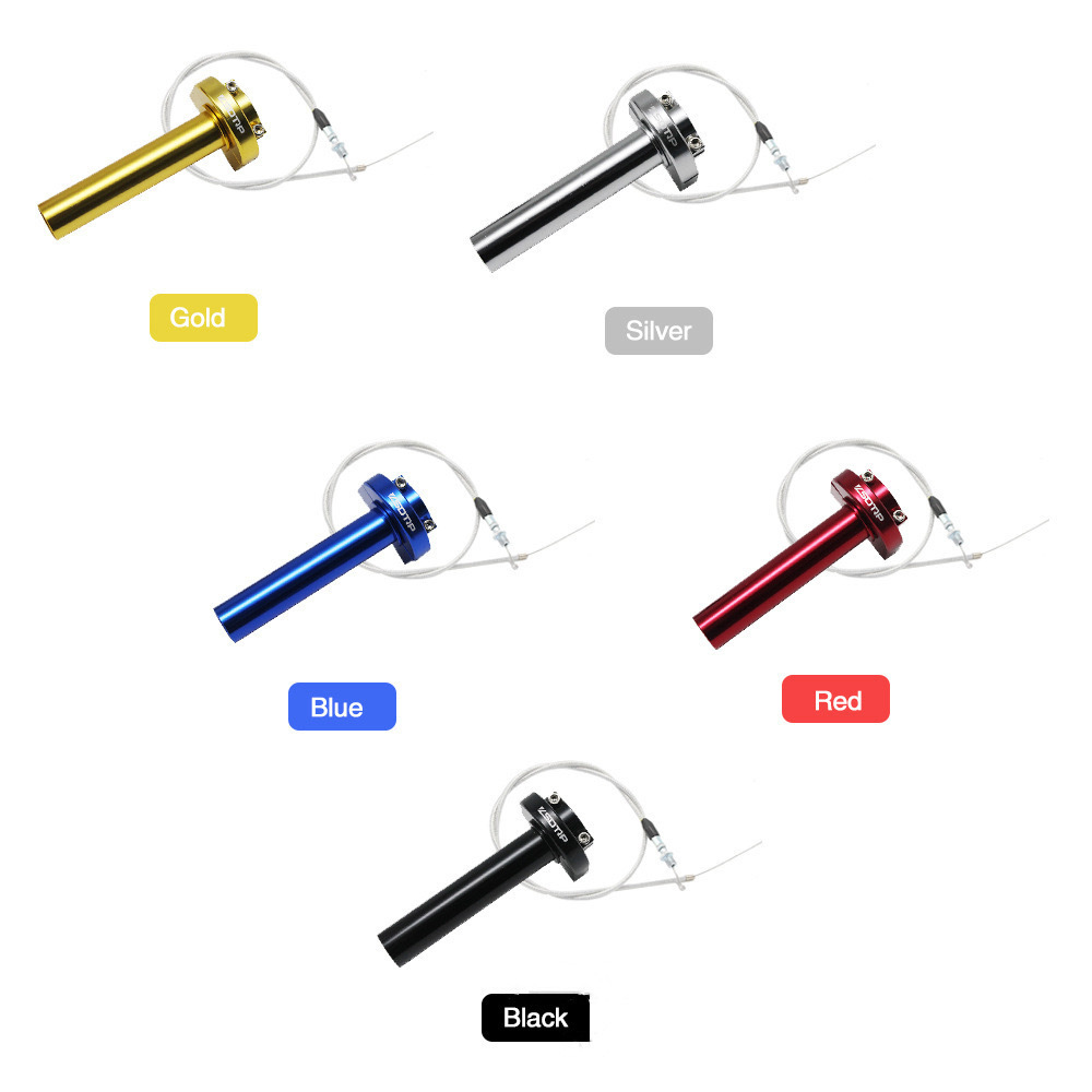 Cross-Border E-Commerce Multi-Aluminum Alloy Motorcycle Large Torque Oil Throttle Suitable for Handlebar Motorcycle Accessories Material Car