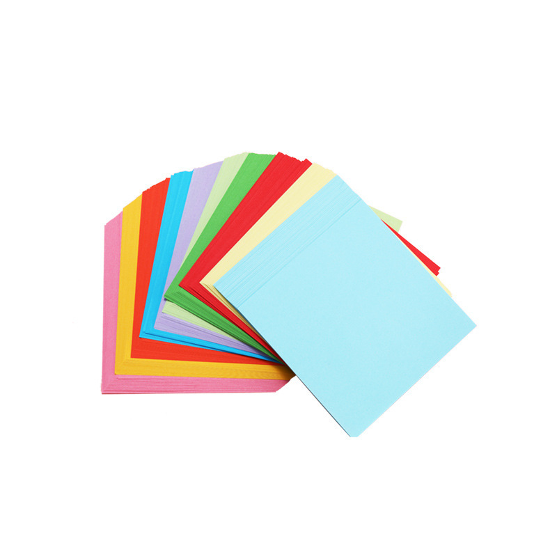 Venta directa de fábrica origami de color cuadrado jardín de infantes origami hecho a mano corte de papel 15 cm 10 colores plegado mil grullas de papel
