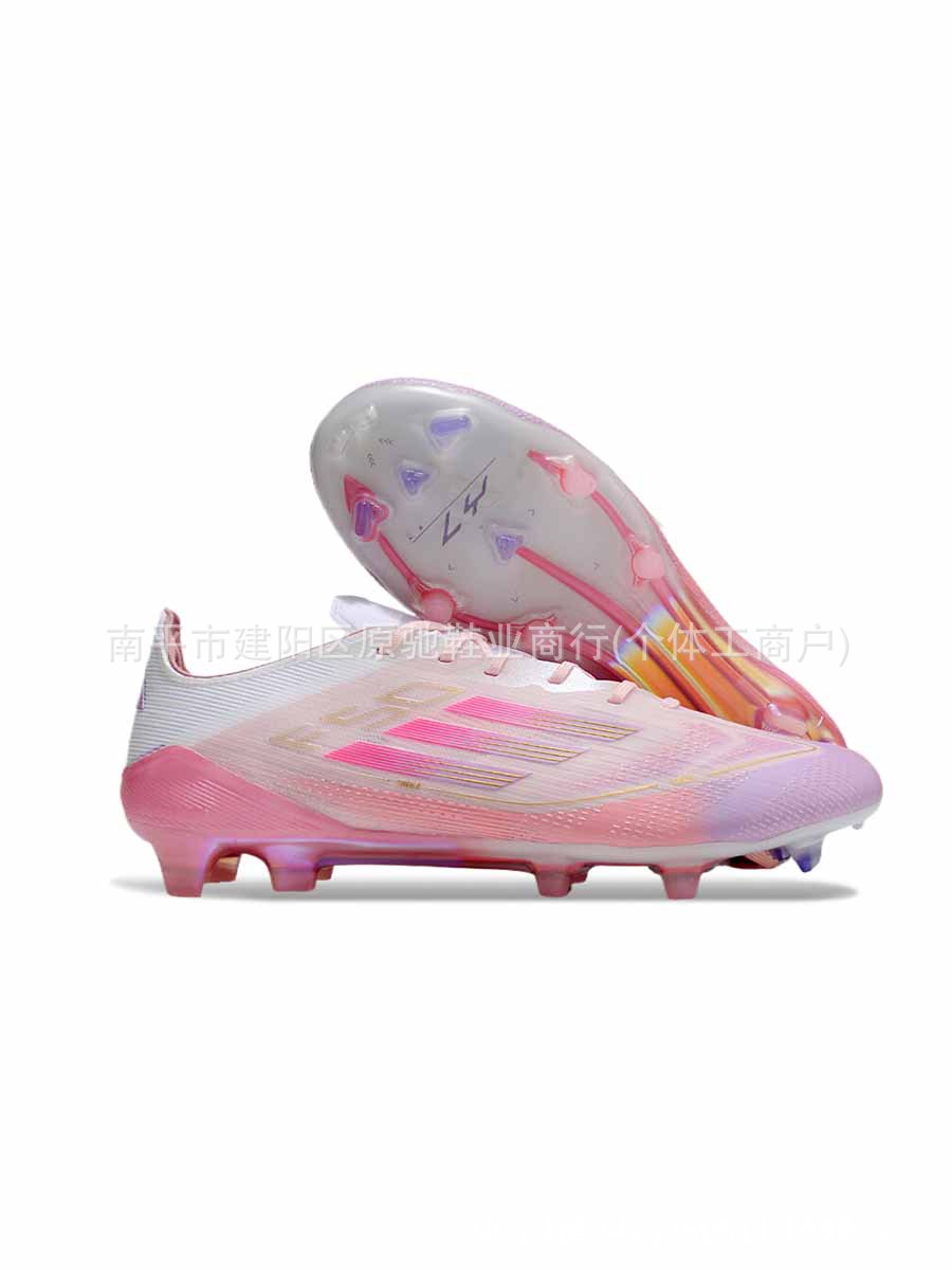 Fábrica de Putian al por mayor F50 zapatos de fútbol FG zapatos con lengua baja zapatos de fútbol hombres