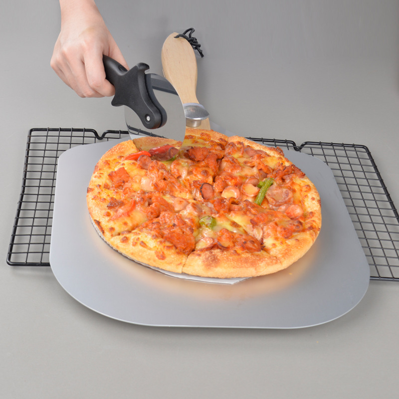 Cuchillo de pizza de acero inoxidable multifuncional cuchillo de pizza de cuchillo
