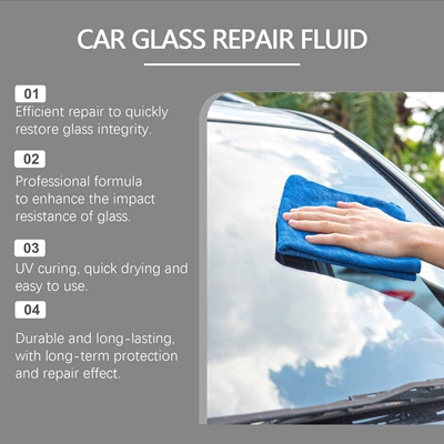Glass Care Glue, Auto glass repair liquid