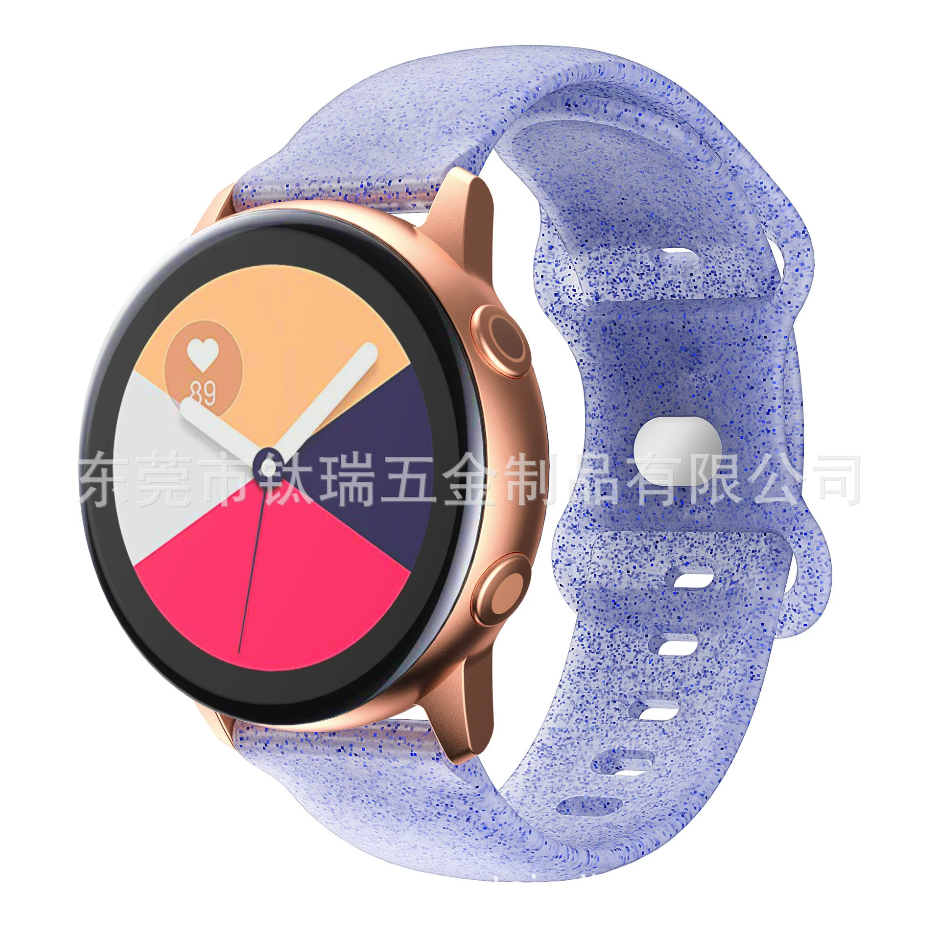 Подходит для Samsung Active2 новый силиконовый ремешок 20/22мм Huawei GT 2PRO 8 -символьный бабочка ремешок