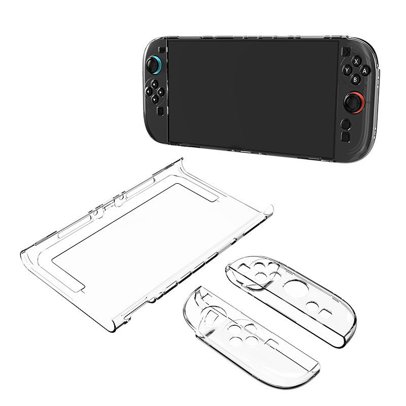 Switch2 ホスト保護カバー ns2 分割透明 PC クリスタルシェルジョイコンハンドル保護ハードシェルに適しています|undefined