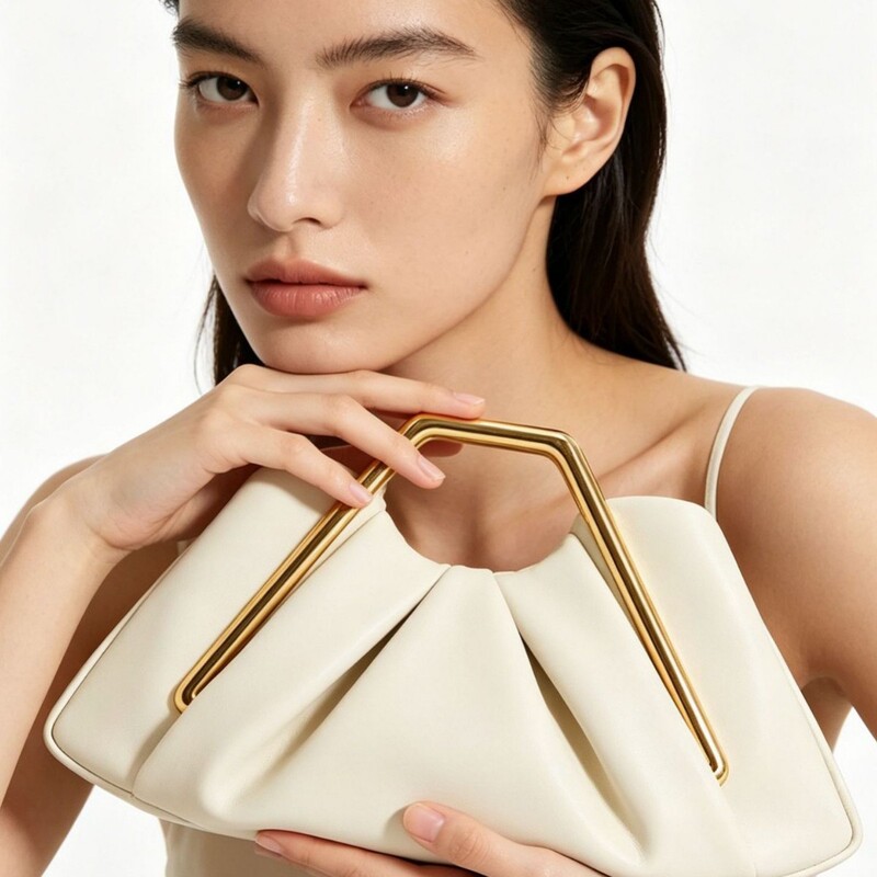 2026 Hot-Selling Casual Versatile Pleated Cloud Bag Underarm Handbag with a Light Luxury and High-End Feel for Commuting, Niche Women's Bag 2026 Hot-Selling Casual Versatile Pleated Cloud Bag Underarm Handbag with a Light Luxury and High-End Feel for Commuting, Niche Women's Bag