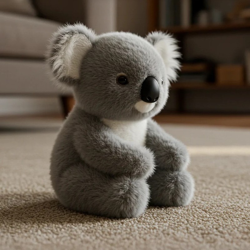 跨境新款 Koaly Koala我的逼真考拉短毛绒玩具树袋熊包包挂饰挂件|undefined