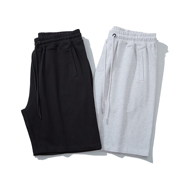 Trendy Brand Large Size Solid Color Pants Men's Loose Casual Sports Pants Straight Pants Men's Large Size Sweatpants D2045