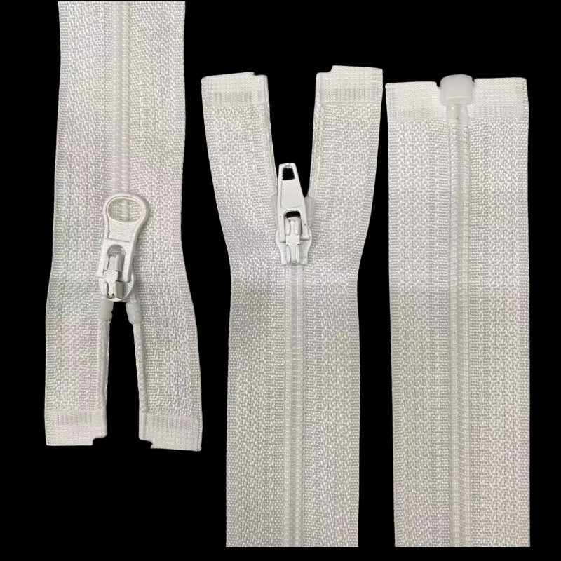 Wholesale No. 3 Nylon Open Tail Zipper Opening Detachable Thickeneded Home Clothing Zipper Sleeve Zipper Single Head Zipper