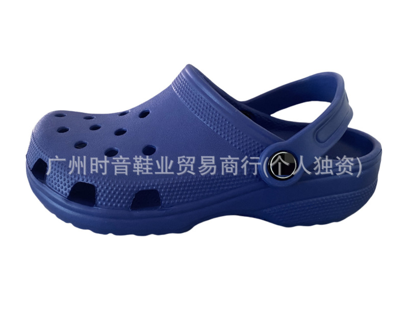 2025cross新款明星洞洞鞋儿童男女轻便舒适防滑运动沙滩凉鞋批发|undefined