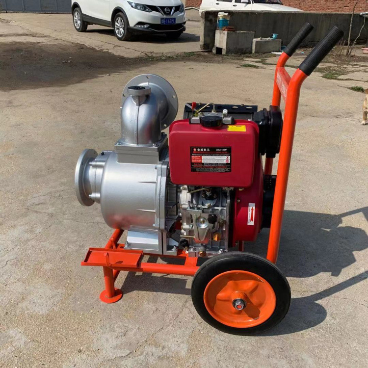 6寸柴油自吸水泵 农用灌溉风冷抽水泵 滴灌微喷自吸水泵