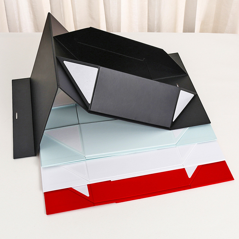 Comercio exterior una pieza plegable caja de regalo caja de regalo acompañante caja de regalo de embalaje del día de San Valentín caja de regalo al por mayor