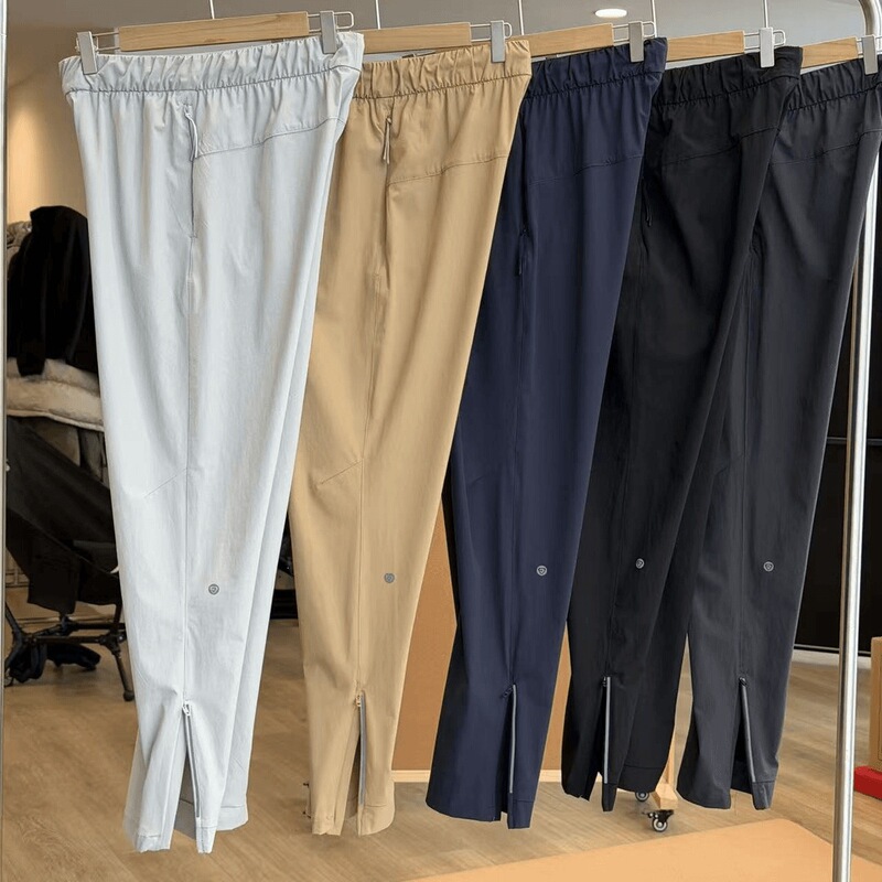 2026 New Unisex High-Elastic Ice Silk Quick-Dry Casual Pants Straight-Leg Work Pants Outdoor Versatile Drapey Long Pants 2026 New Unisex High-Elastic Ice Silk Quick-Dry Casual Pants Straight-Leg Work Pants Outdoor Versatile Drapey Long Pants
