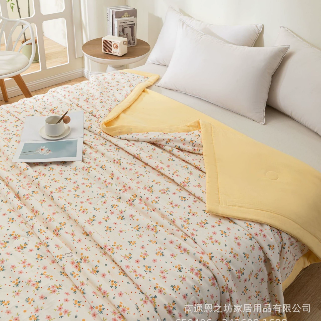 Летнее одеяло из двухслойной хлопковой марли, летнее одеяло из чистого хлопка класса А для матерей и младенцев, летнее одеяло для общежития с кондиционером, тонкое одеяло для одного человека.