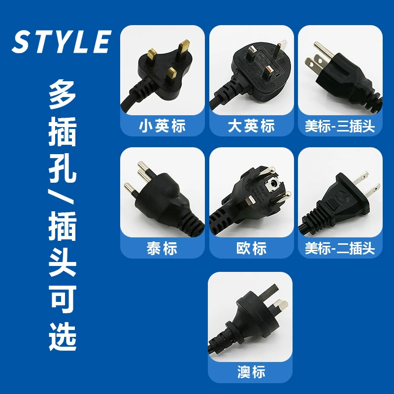 [해외무역 전용] 타이밍 소켓 USB 플러그인 스마트홈 다공성 Type-C 배선