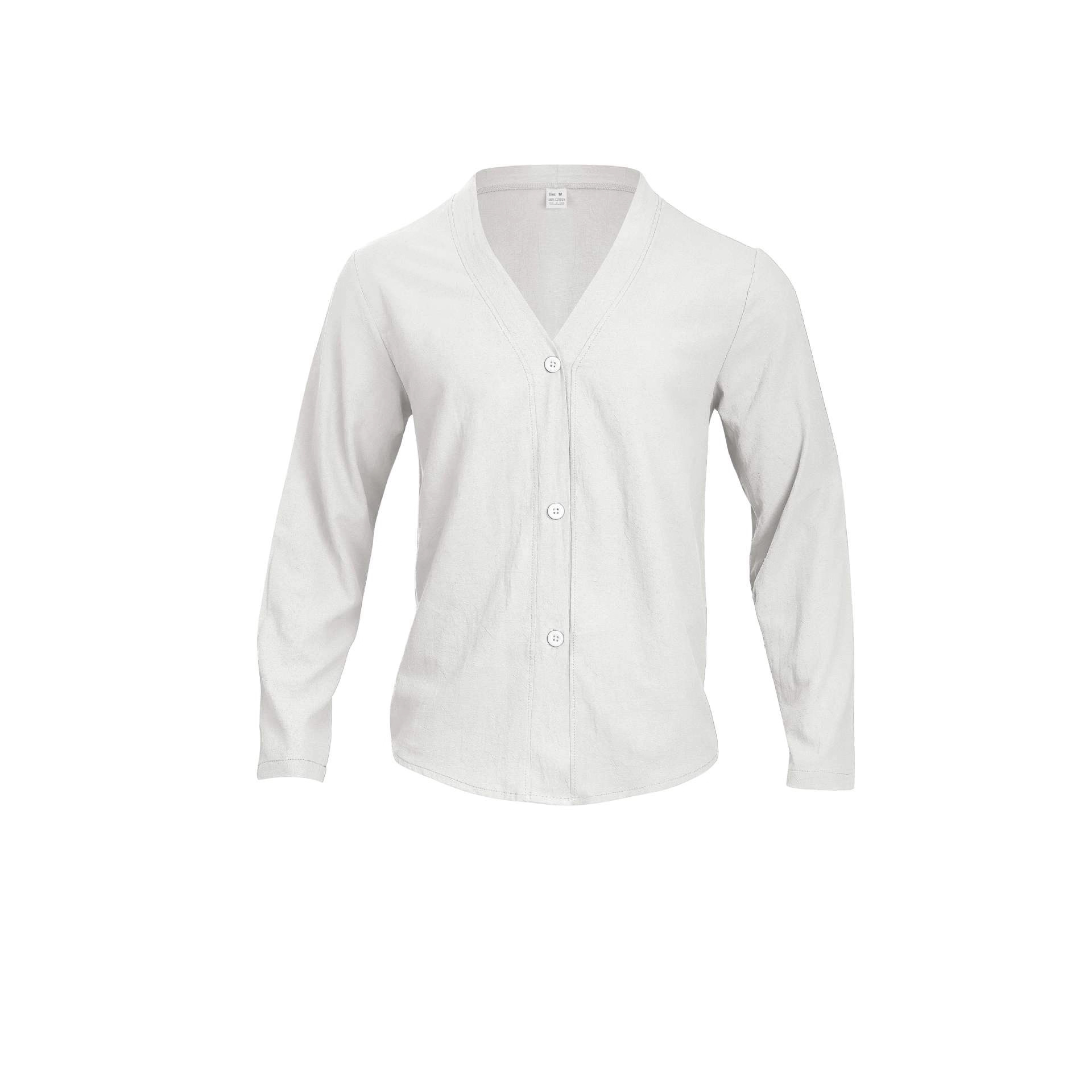 Transfronterizos Europa y América Amazon TEMU otoño nuevo hombre casual de color sólido de punto botón cardigan camisa de manga larga hombre