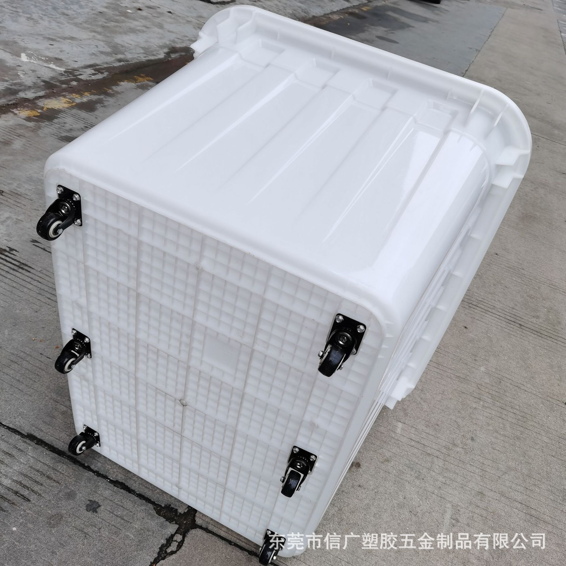 600升塑料胶箱600升鱼箱服装厂周转方箱车运输胶箱塑料水箱高级水