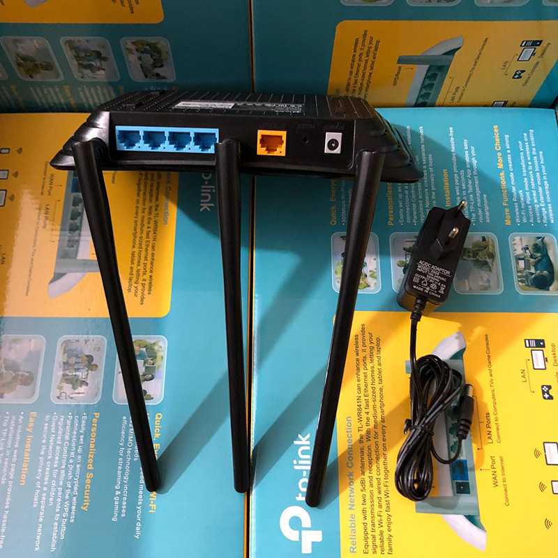 TP WR940N 450M 3アンテナ無線ルータ英語版ヨーロッパ規格英語電源オプション|undefined