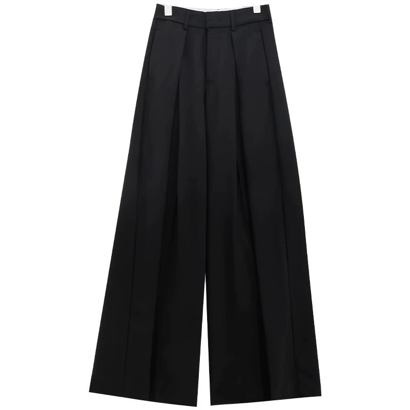 Classic suit jacket, spring trousers, increased thickness, high waist