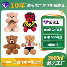 定制可爱毛衣泰迪熊公仔大号毛绒玩具婚庆生日礼物玩偶小熊布娃娃