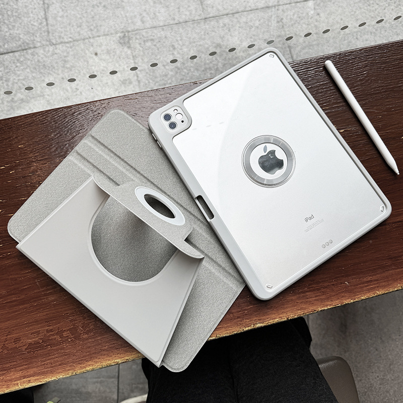 Suitable for Apple iPad Pro Protective Case Air8 with Pen Slot 10Th Generation 10.9 Acrylic 9.7 Tablet 10.2 Mini