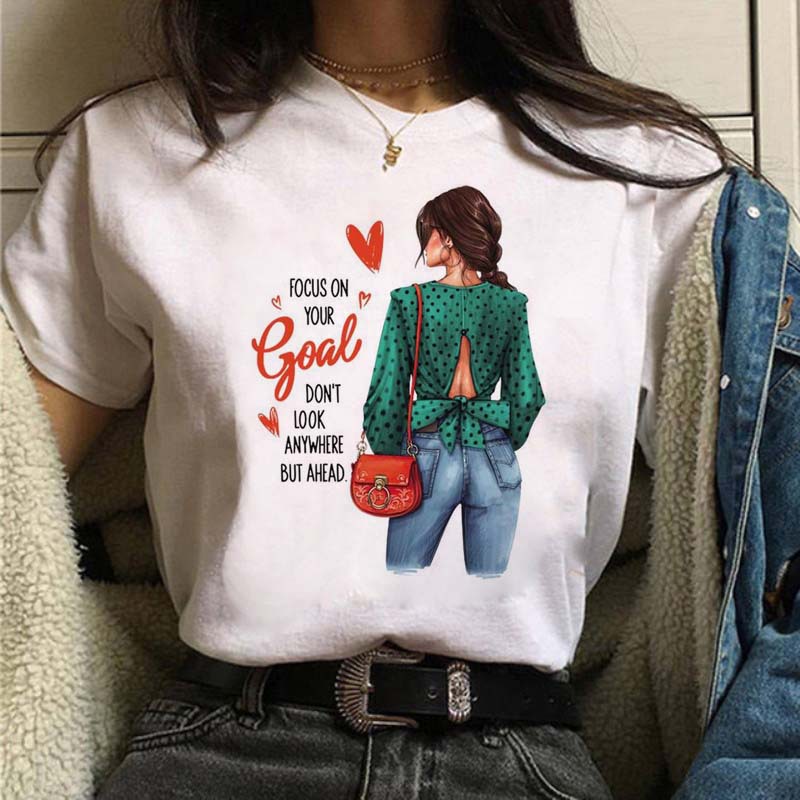 Women's T-shirt Short Sleeve T-shirts Printing Fashion Portrait display picture 5