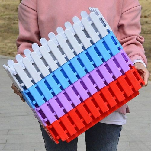 Fence flower pot succulent rectangular thickened extra large vegetable flower pot balcony plant environmentally friendly nursery pot plastic flower pot