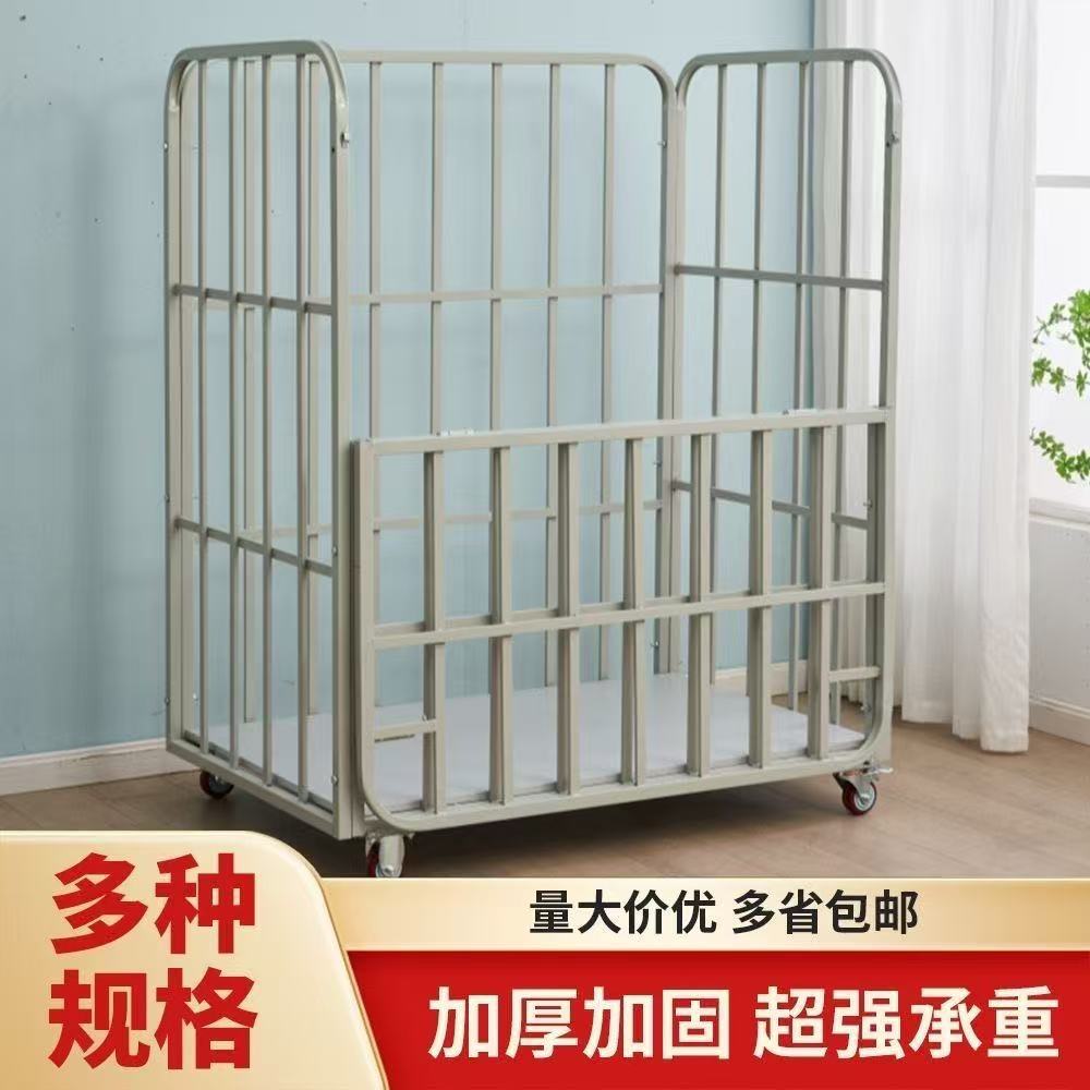 服装厂周转车手推车裁片车运料推布车物料周转车高栏周转车