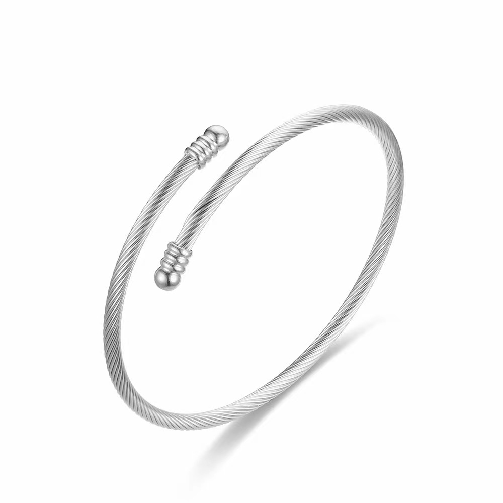 Yunjin transfronterizo Amazon nuevo anillo de acero de titanio ajustable personalidad europea y americana estilo coreano nicho anillo de pareja image 11