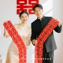 结婚伴娘婚礼小游戏晨袍
