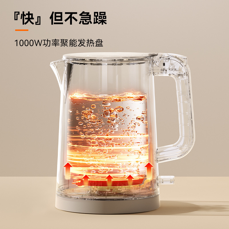 カスタマイズされた0.8Lケトル、五つ星ホテル専用の高級電気ケトル、高級客室ケトル、EUプラグ|undefined