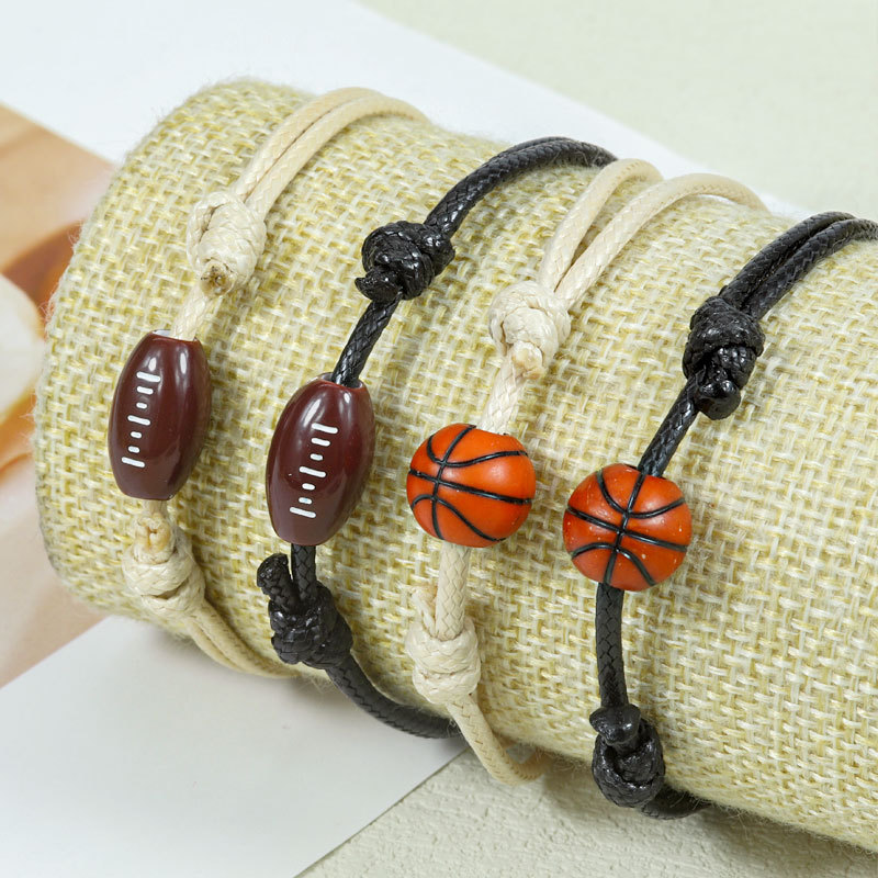 Cross-border explosions football baseball football bracelet Joker sports basketball volleyball tennis bracelet manufacturers wholesale