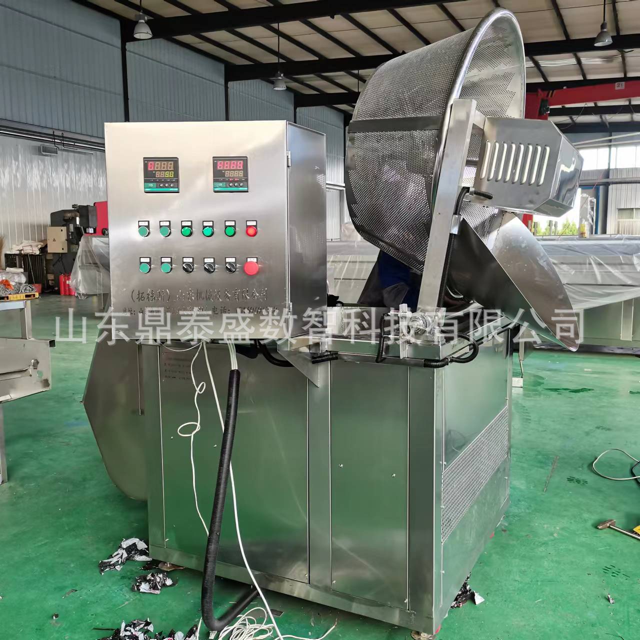 Calentamiento eléctrico y control de temperatura equipo de fritura para freidora automática Ding Taisheng