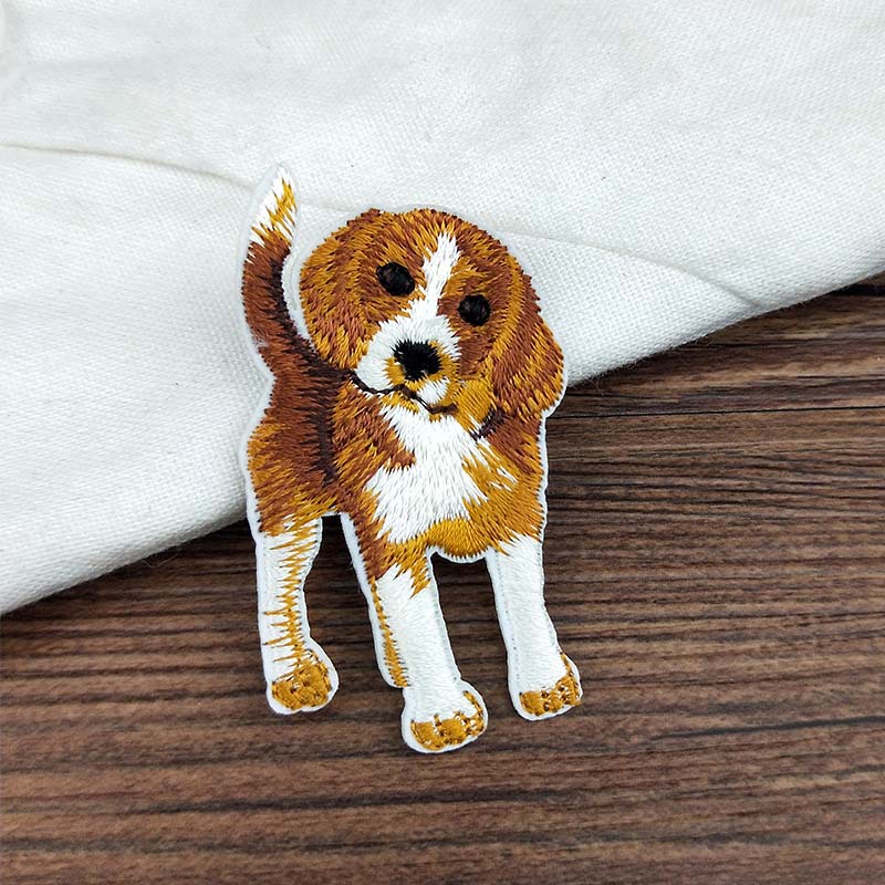 Bordado de la computadora logo bordado animal ropa parche tela decoración reparación planchado calcomanías accesorios de ropa