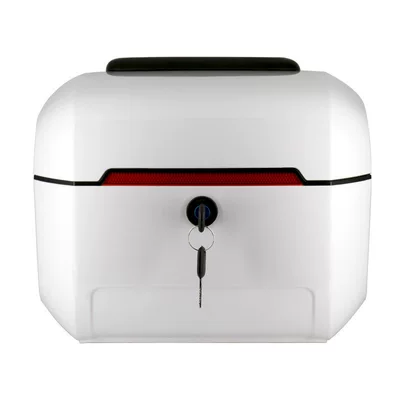 Electric car tail box | rear trunk - white-key-lock-fz-separate-trunk-without-lining-default-item