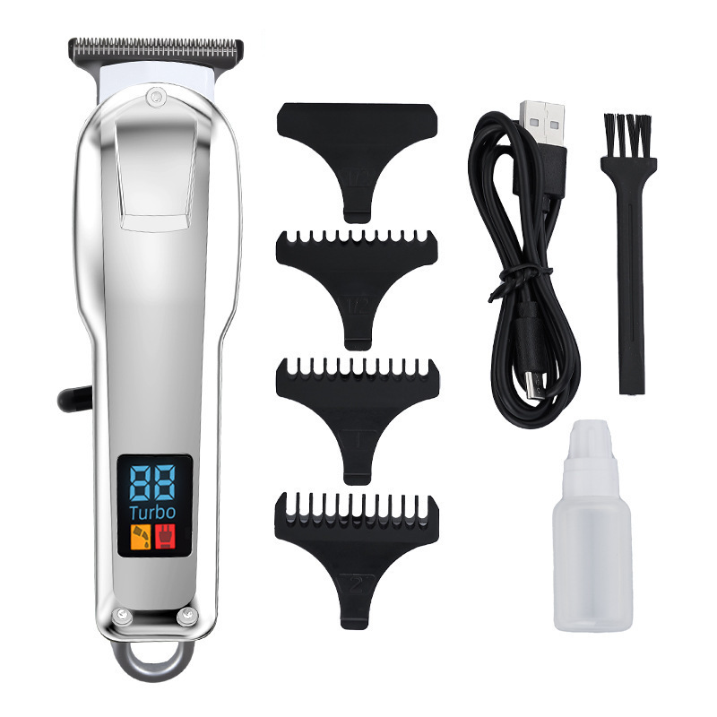 プロ用バリカン、オイルヘッド電気バリカン、ヘアサロン専用シェービングバリカン、家庭用彫刻バリカン、ヘアシェービングバリカン|undefined