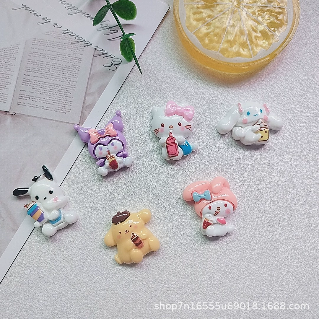 Sanrio, креативный кремовый чехол для телефона, обувь, магнит на холодильник, украшения, ручная работа, оптовая продажа