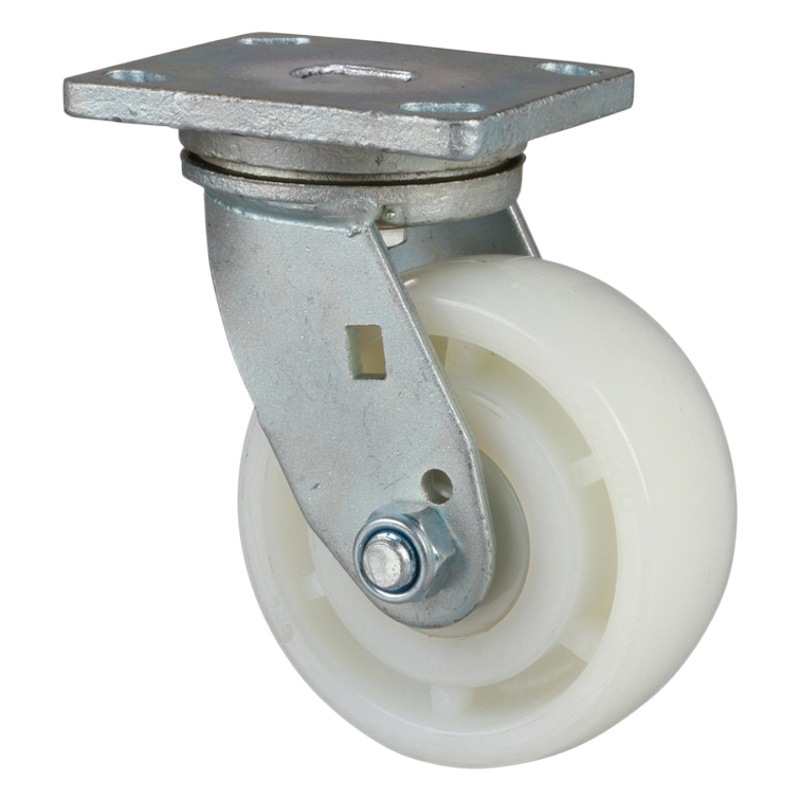 Rueda Giratoria Industrial Pesada 78-26 de 4/5/6/8 Pulgadas Nailon PA con Freno
