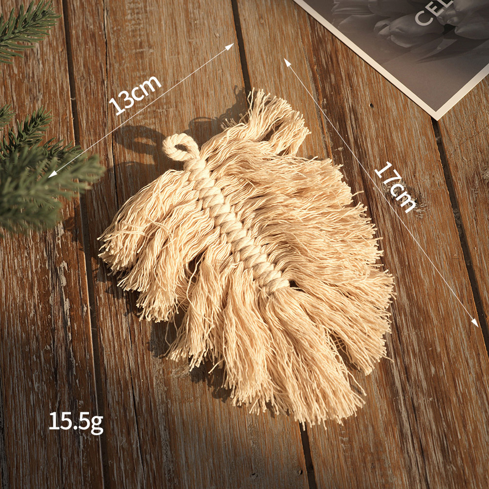 Bohemia estilo dreamcatcher red campana de viento decoración del hogar colgante artesanal creativo peinado decoración del hogar transfronteriza