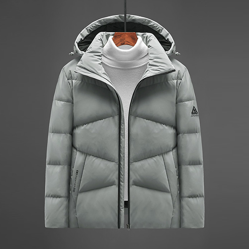 Men's Padded Jacket Lightweight Winter Workwear Trendy Style_voghion.com