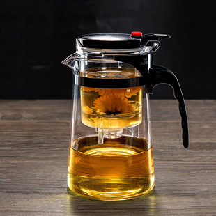 Separator Teapot, Household Tea Water Separation Teapot, Elegant Cup, One-Piece Lazy Tea Infuser, Multi-Functional Teapot Set