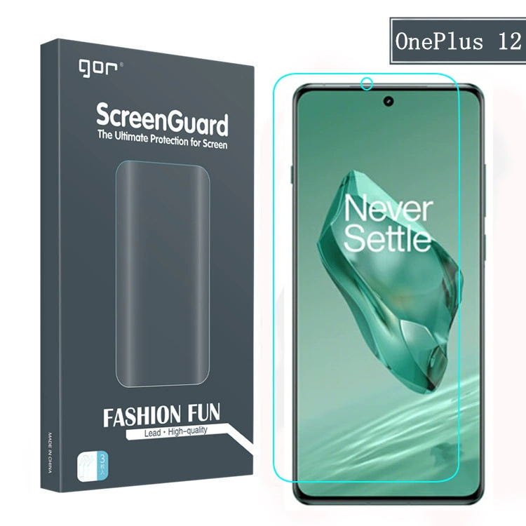 Защитная пленка GOR для смартфона OnePlus 12, экранная пленка OnePlus 12, HD защитная мягкая пленка