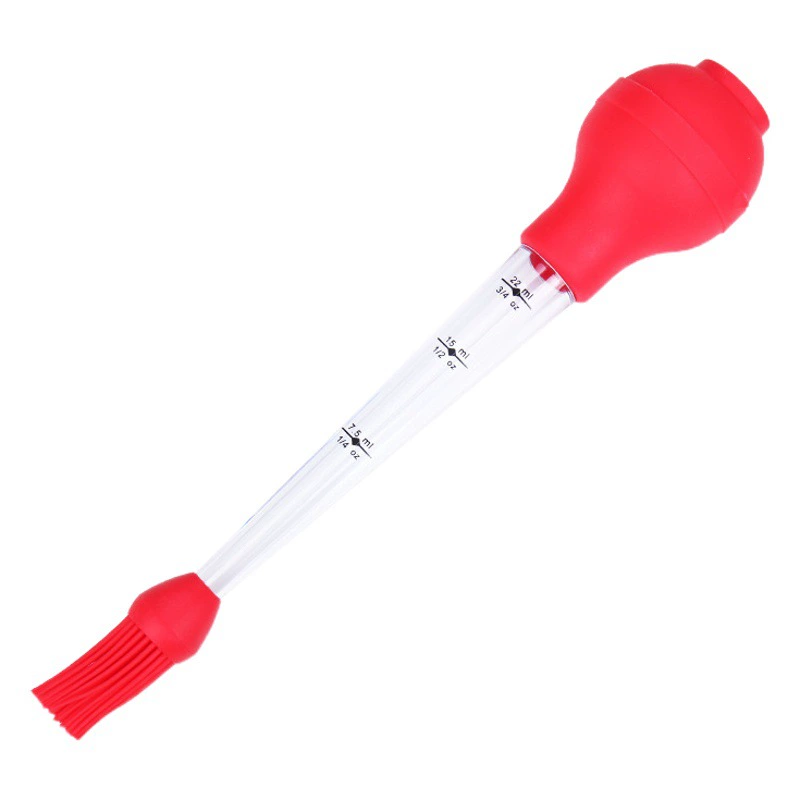 Трансграничные прямые поставки набор из 4 предметов Турция игла силиконовый куриный насос приправа насос для барбекю инструмент капельная приправа трубка с щеткой куриный насос
