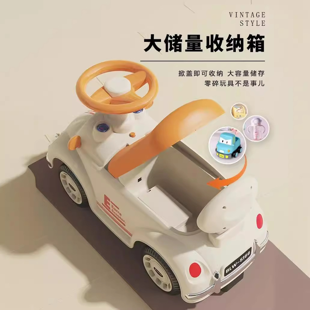 Coche giratorio para niños de 1–3 años, scooter de equilibrio infantil