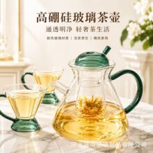 定制花茶壶英式煮水壶茶水果茶具耐热玻璃杯子北欧风格轻奢养生壶